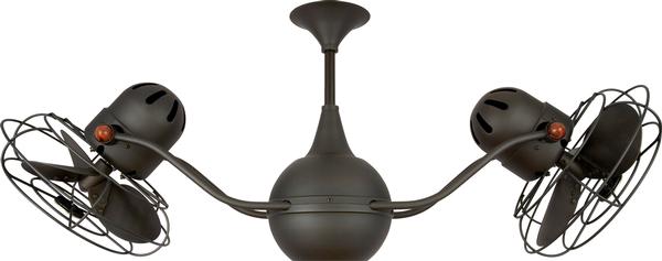 Vent Bettina Bronze Ceiling Fan - Metal Blades